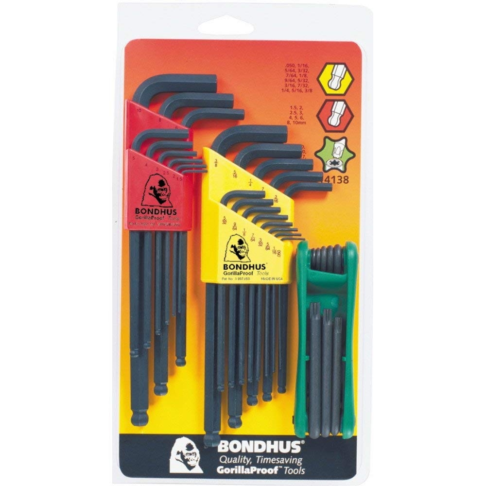 Bondhus Sada Imbus kl L metric inch torx K e Has ky