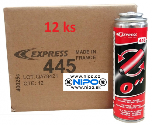 Express 445, plynová kartuša, 60g, 12 ks kartón