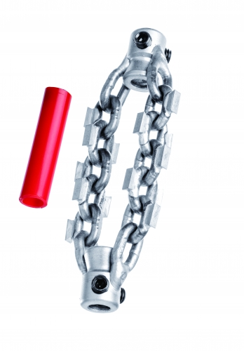 FlexShaft omieľač, 2-reťazový s karbidovými hrotmi, pre potrubie 2˝ (50 mm)