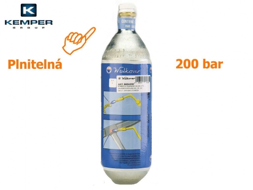 Kyslík - Miniautogén, plniteľná fľaša 200 bar