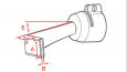 Leister preplátovacia tryska 20mm, 120°/30° vyhnutá