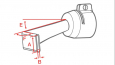 Leister Preplátovacia tryska 20mm, 15/120° vyhnutá