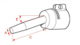 Leister Základná tryska, kruhová 5 x 150mm, predĺžená