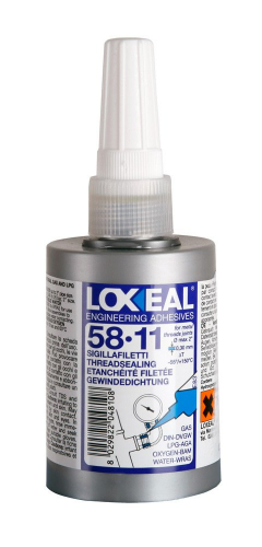 LOXEAL 58-11, závitové tesnenie, 50ml