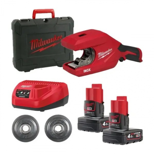 Milwaukee rezák RaptorXL inox, Ø 35 - 54mm, sada v kufri