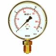 REMS Manometer s jemnou stupnicou,16bar