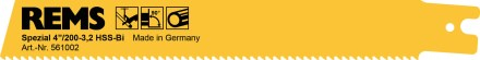 Rems špeciálny pilový list 4˝ (200mm)/ 3,2mm (5ks)