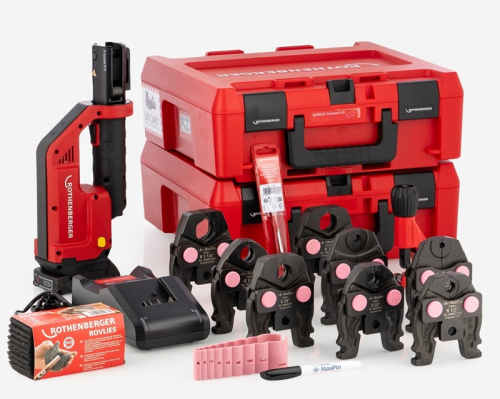 Roth. Romax C III + ›B‹ MaxiPro Set 1/4 - 1.1/8“ (8 čeľustí), 1x2Ah