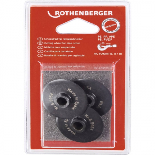 Rothenberger rezné koliesko na plast do s.13mm, 3ks