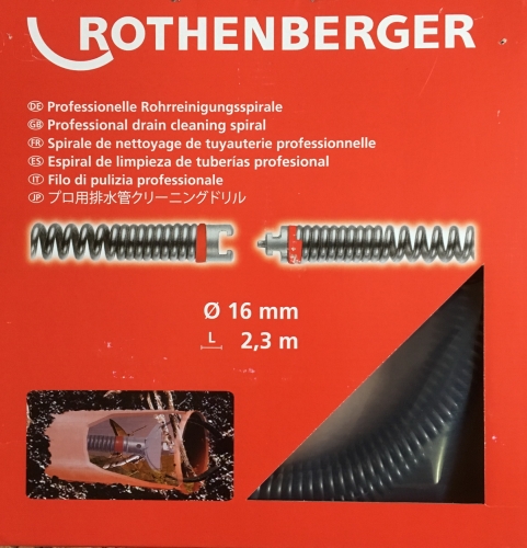 Rothenberger Špirála 16mm x 2,3m