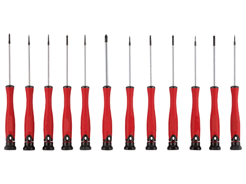 Sada 12 precíznych škrutkovačov v púzdre