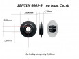 Zenten rezné koliesko Inox, Cu, Al (19x6,2 mm)